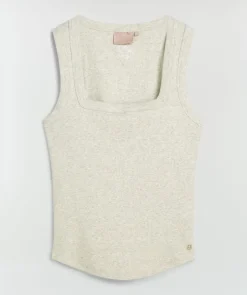 DAMES JOSH V Basics | Tops^Top Dieda | Salt melange |