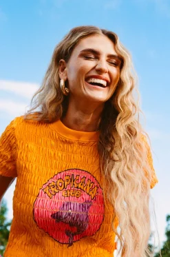 DAMES Harper u0026 Yve Tops^Top Dolphin | Fruity orange | Harper & Yve