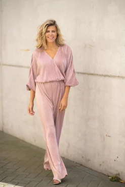 DAMES Studio Poespas Co-ords | Tops^Top Plissé | Pink champagne |