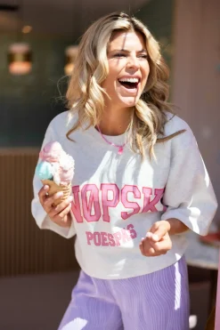 DAMES Poespas Tops | Snøpskes^Top Snøpske | Grey | Studio