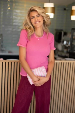 DAMES Studio Poespas Tops | Snøpskes^Top Sorbet | Pink-pink |