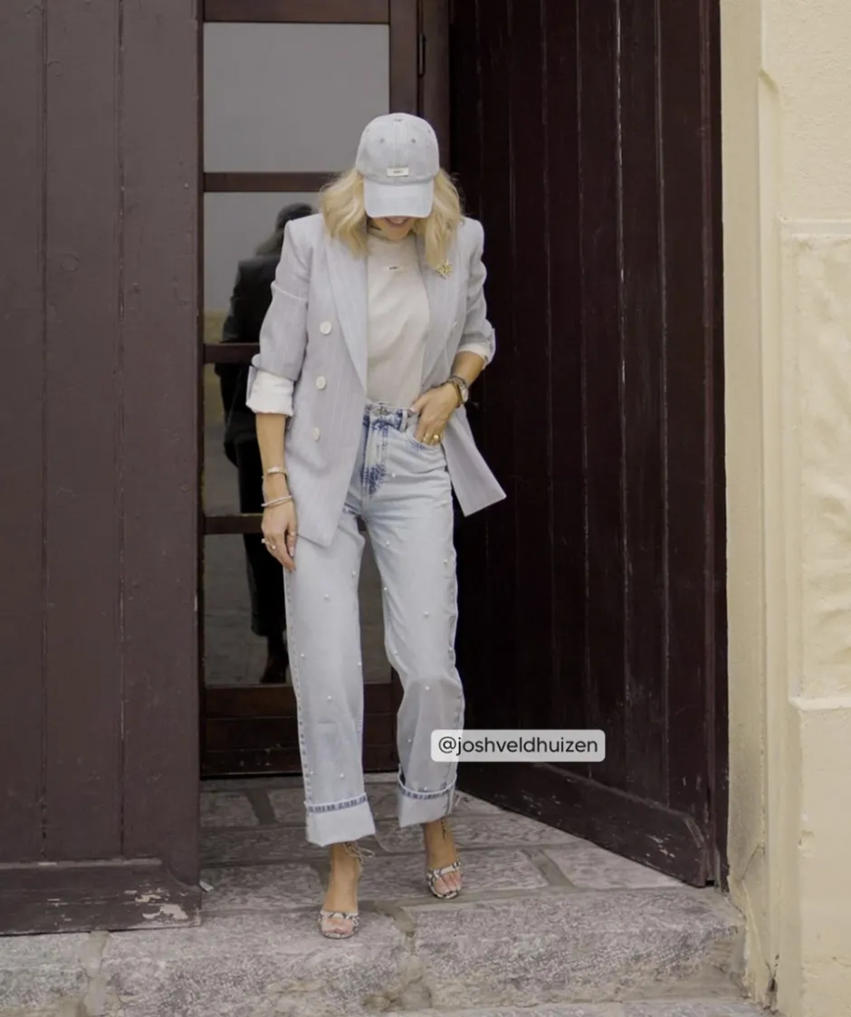 DAMES JOSH V Basics | Tops^Top Sue | Salt melange |