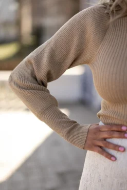 DAMES Studio Poespas Tops | Snøpskes^Top Sugar dust | Oscar gold |