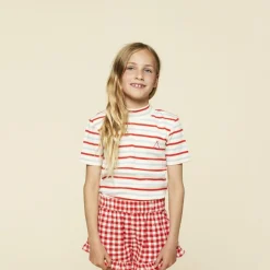 A Monday Copenhagen Shirts^T-shirt Agnes | Poppy stripe | A Monday in Copenhagen