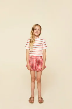 A Monday Copenhagen Shirts^T-shirt Agnes | Poppy stripe | A Monday in Copenhagen