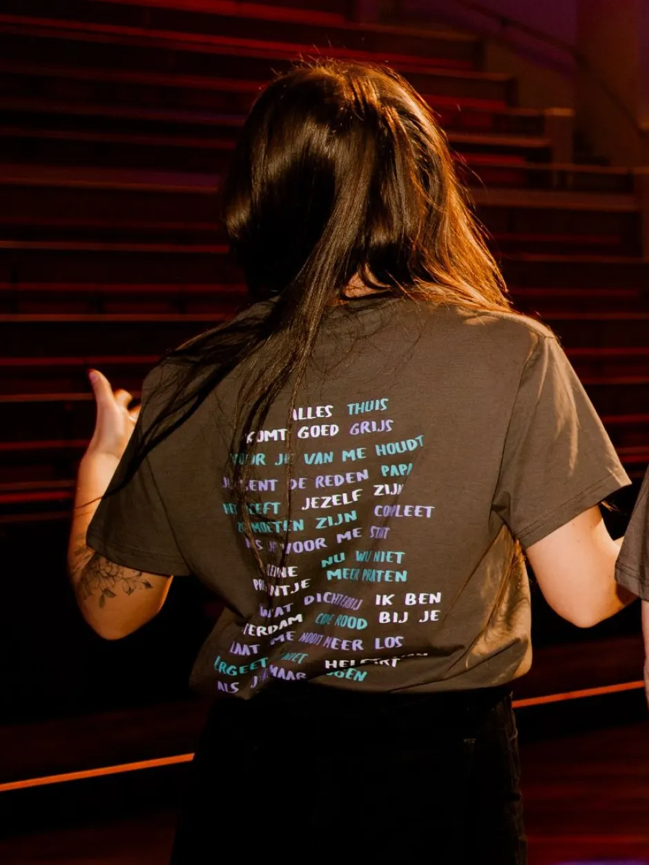 DAMES/Heren Studio Poespas Heren^T-shirt alles komt goed | Jaap Reesema Merch