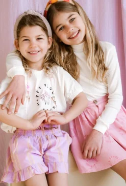 Sproet u0026 Sprout Shirts | Shirts^T-shirt boxy happy flower | Off-white | Sproet & Sprout