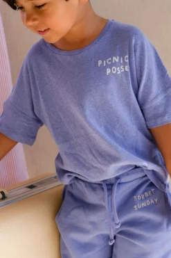 DAMES Sproet u0026 Sprout Co-ords | Co-ords^T-shirt linen | Blue bell | Sproet & Sprout