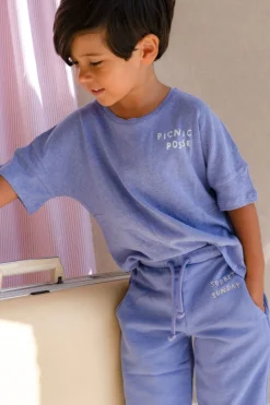 DAMES Sproet u0026 Sprout Co-ords | Co-ords^T-shirt linen | Blue bell | Sproet & Sprout