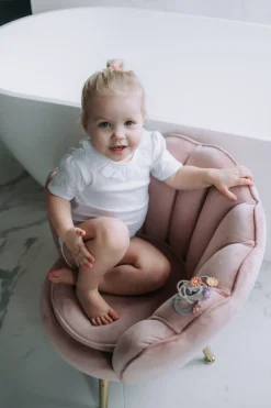 Poespas Decoraties & Accessoires^Velvet child chair | Pink