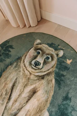 Poespas Home Babykamer | Vloerkleden^Vloerkleed beren | Poespas