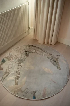 Poespas Home Babykamer | Vloerkleden^Vloerkleed giraffe | Poespas