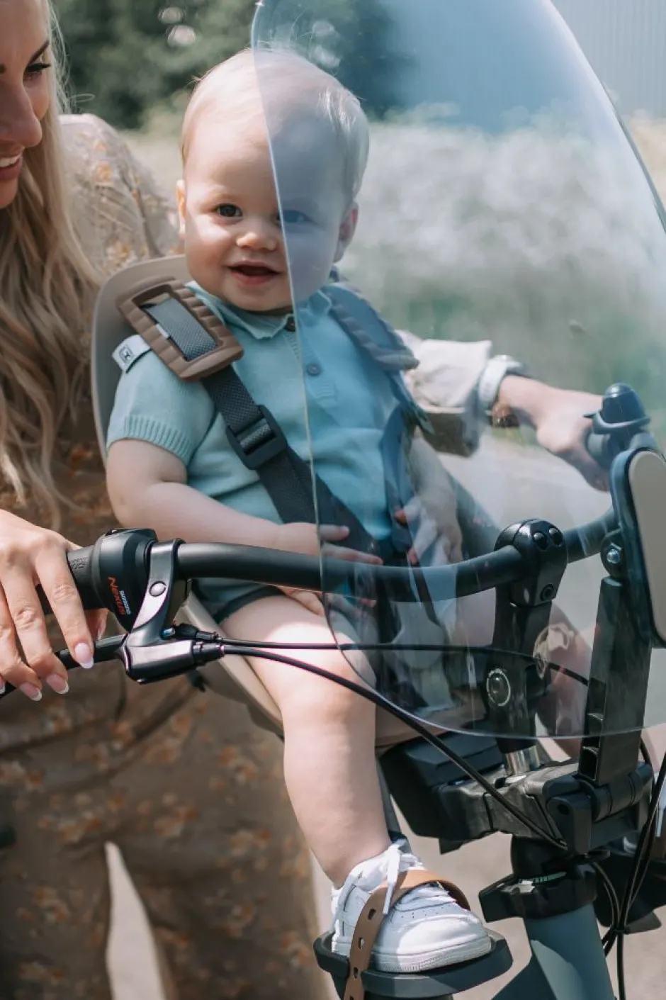 Poespas Fietsen^Voorzitje 4 in 1 set | x Urban Iki