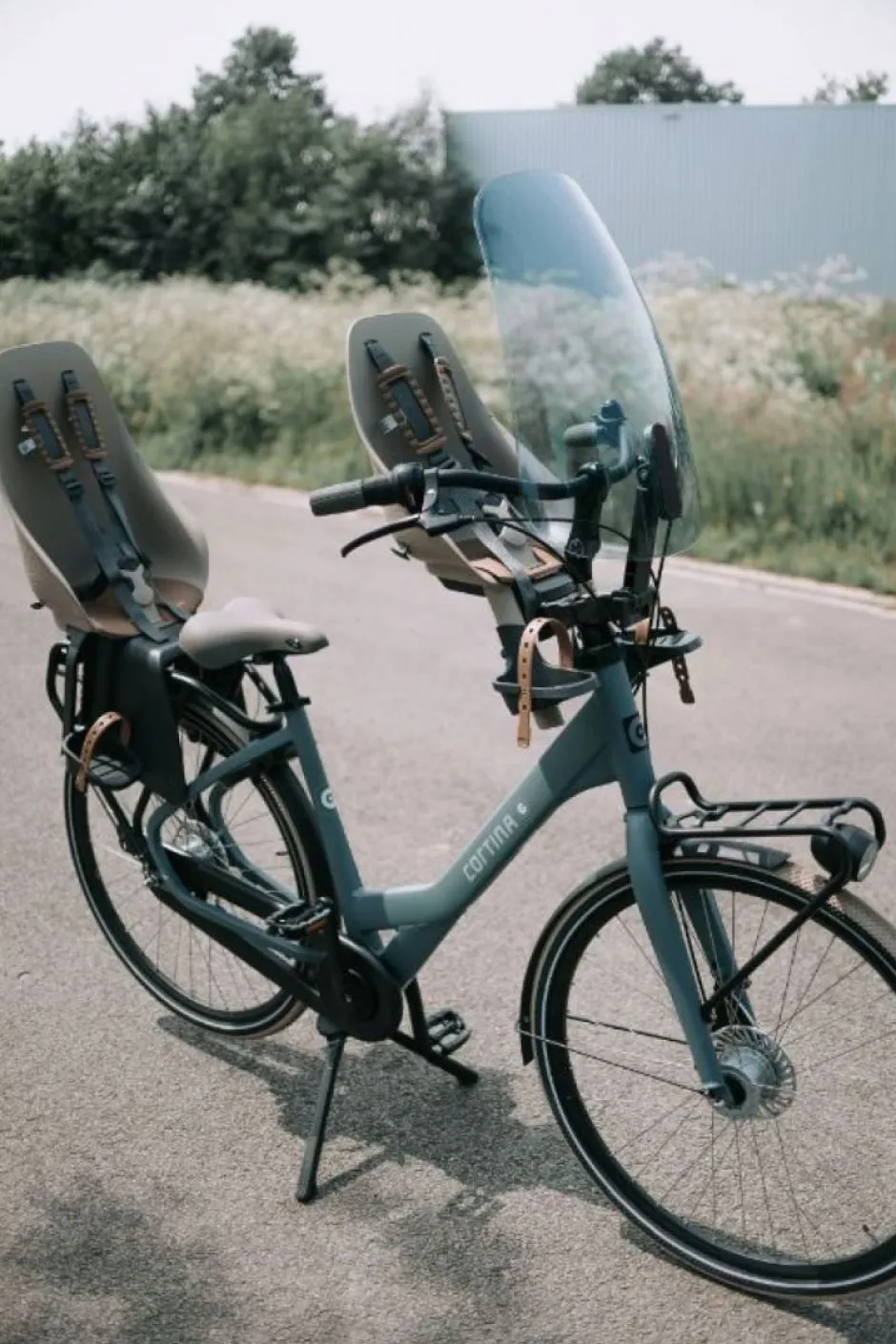 Poespas Fietsen^Voorzitje 4 in 1 set | x Urban Iki