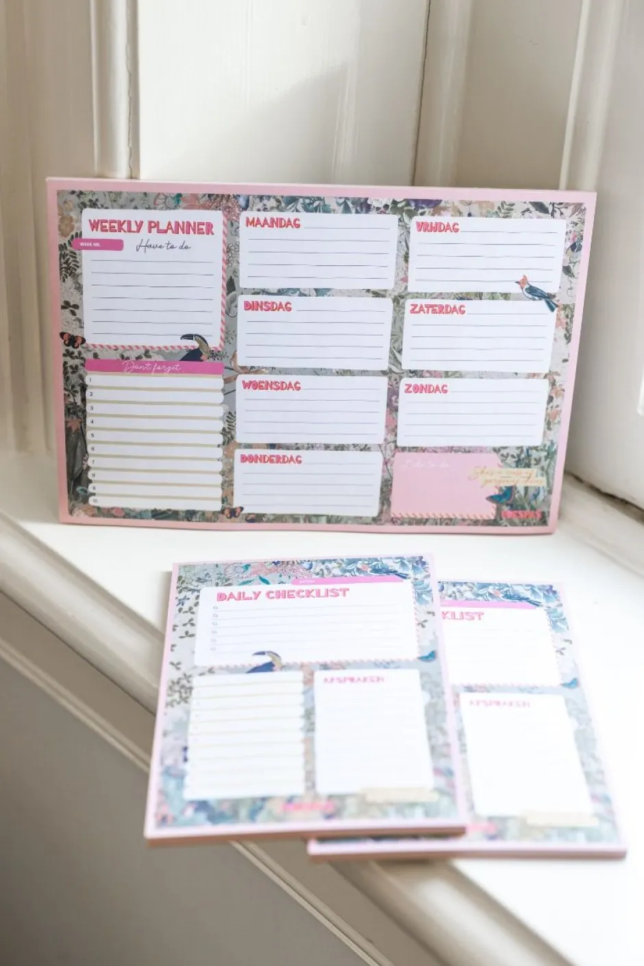 DAMES Studio Poespas Overige Accessoires | Snøpskes^Weekly planner | A4 |