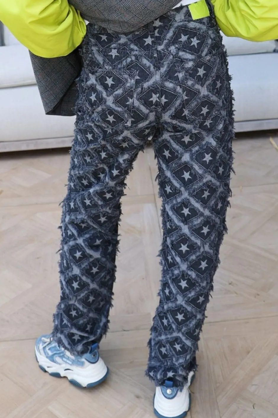 DAMES Refined Department Broeken^Wide leg star jeans Hannah | Antra | Refined Deparment