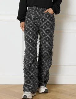 DAMES Refined Department Broeken^Wide leg star jeans Hannah | Antra | Refined Deparment