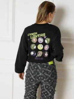 DAMES Refined Department Broeken^Wide leg star jeans Hannah | Antra | Refined Deparment