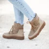DAMES Unisa Laarzen & Boots^Winterboots Frosty | Taupe |