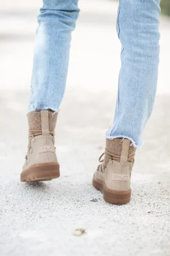DAMES Unisa Laarzen & Boots^Winterboots Frosty | Taupe |