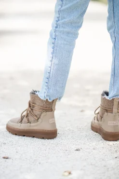 DAMES Unisa Laarzen & Boots^Winterboots Frosty | Taupe |