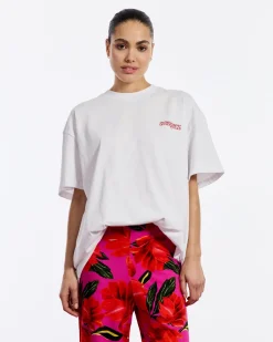 DAMES Stieglitz Tops | Tops^World of Stieg oversized T-shirt | White |